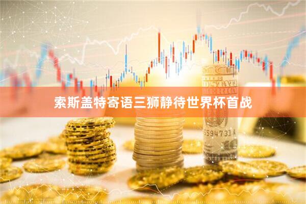 索斯盖特寄语三狮静待世界杯首战